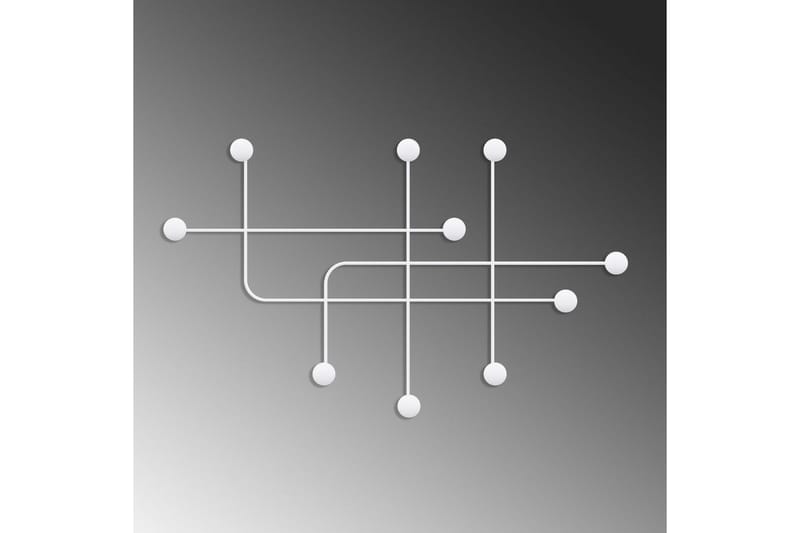 Metall Väggkrok Australia Vit - Vit - Förvaring - Sko- & klädförvaring - Klädhängare - Klädkrok