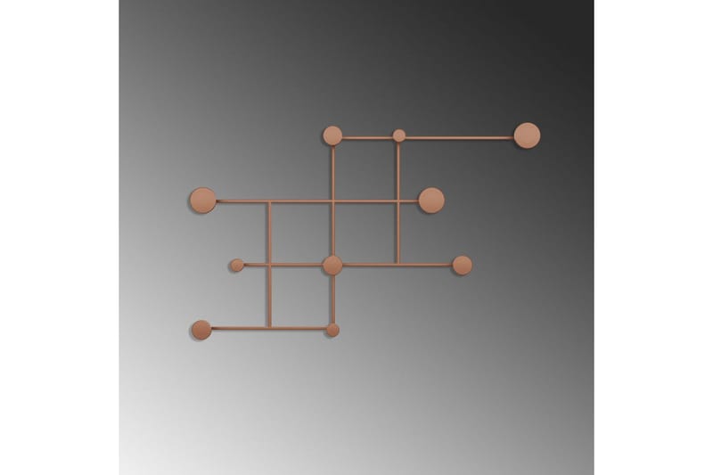 Metall Väggkrok Colna Koppar - Koppar - Förvaring - Sko- & klädförvaring - Klädhängare - Klädkrok