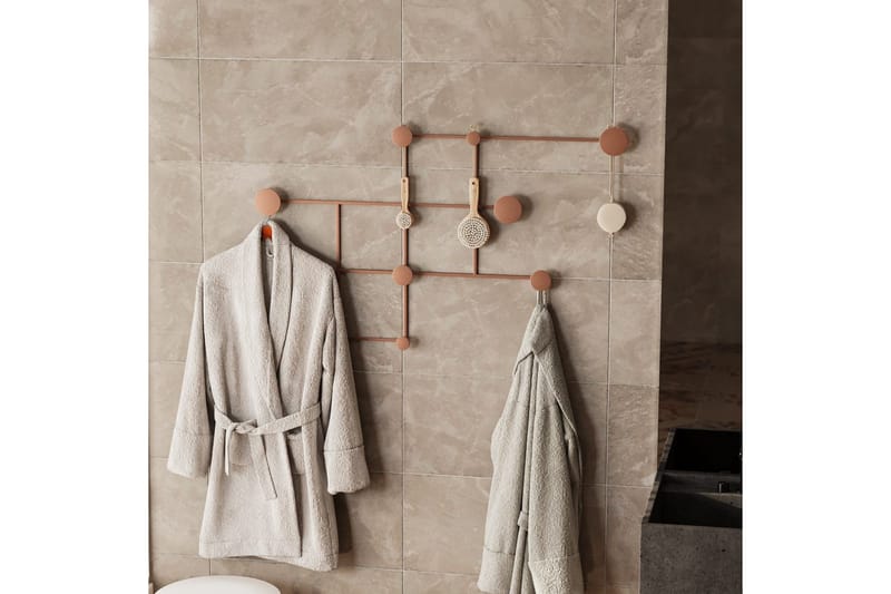 Metall Väggkrok Colna Koppar - Koppar - Förvaring - Sko- & klädförvaring - Klädhängare - Klädkrok