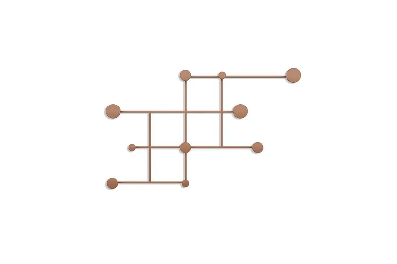 Metall Väggkrok Colna Koppar, Koppar