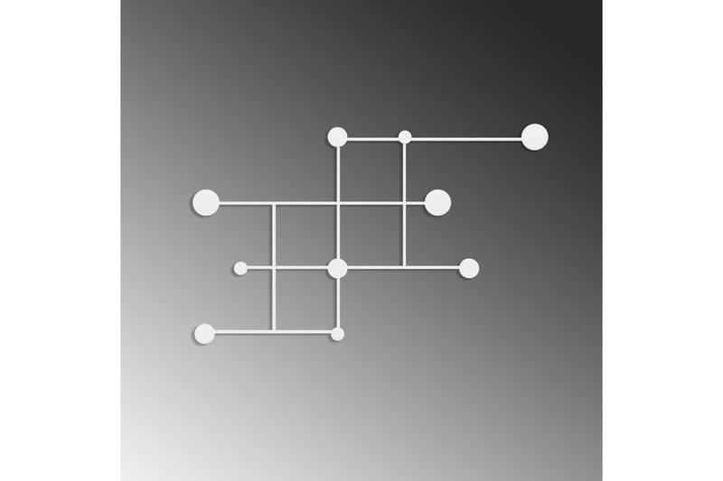 Metall Väggkrok Colna Vit - Vit - Förvaring - Sko- & klädförvaring - Klädhängare - Klädkrok