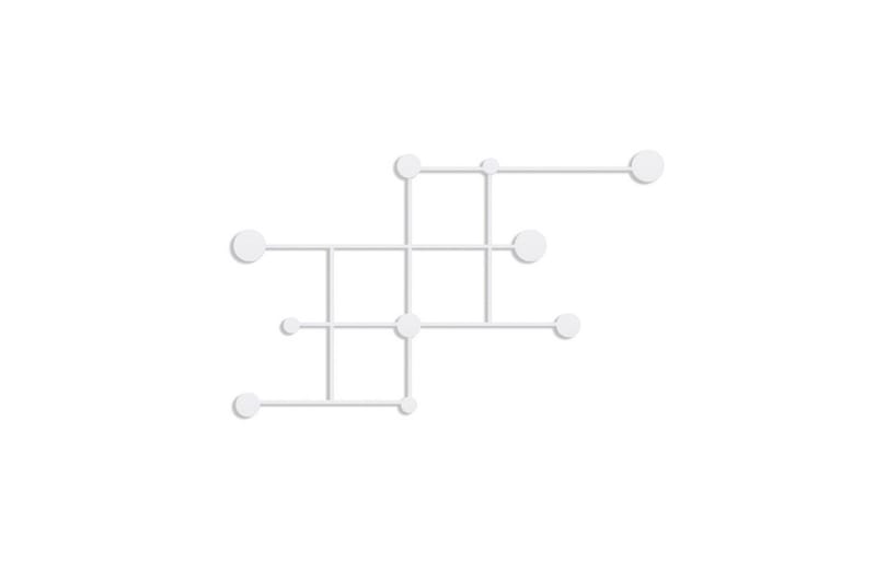 Metall Väggkrok Colna Vit, Vit