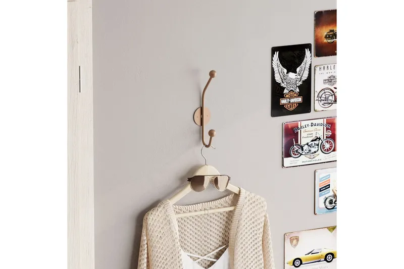 Metall Väggkrok Coriorgate Koppar - Koppar - Förvaring - Sko- & klädförvaring - Klädhängare - Klädkrok