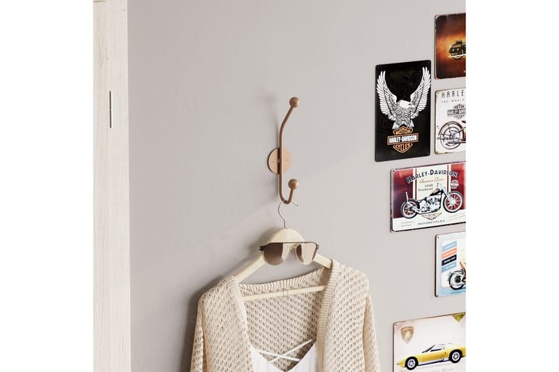 Metall Väggkrok Coriorgate Koppar - Koppar - Förvaring - Sko- & klädförvaring - Klädhängare - Klädkrok