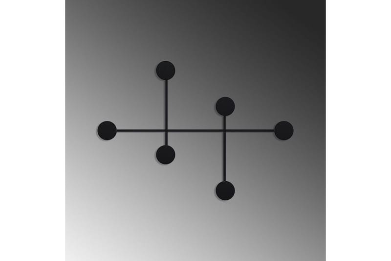 Metall Väggkrok Inermis Svart - Svart - Förvaring - Sko- & klädförvaring - Klädhängare - Klädkrok