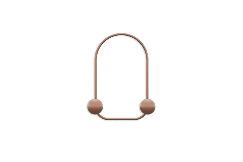 Metall Väggkrok Kelanburg Koppar, Koppar