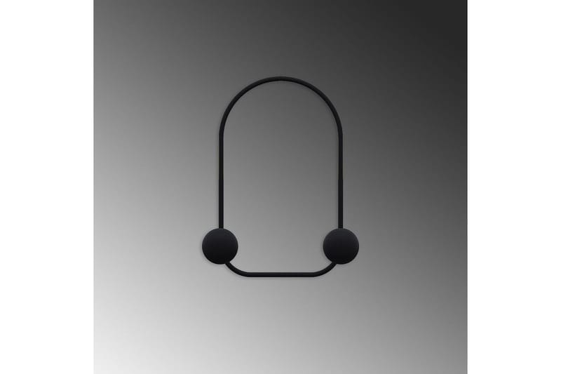 Metall Väggkrok Kelanburg Svart - Svart - Förvaring - Sko- & klädförvaring - Klädhängare - Klädkrok