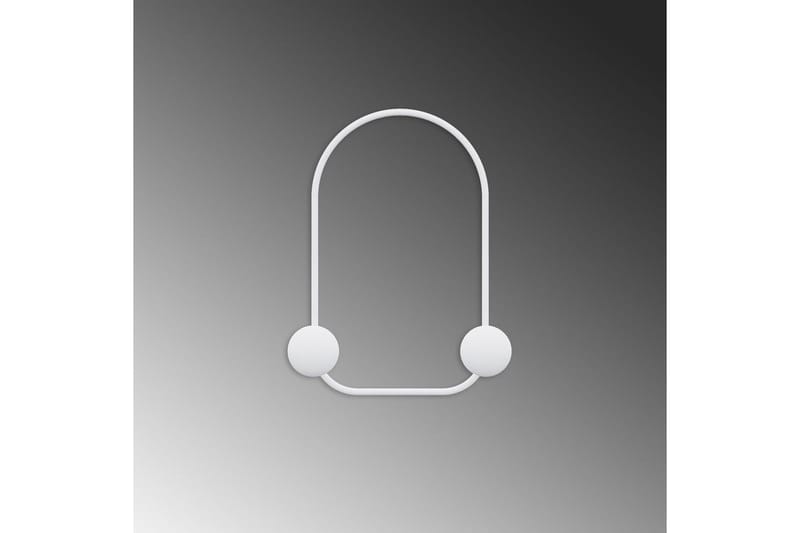 Metall Väggkrok Kelanburg Vit - Vit - Förvaring - Sko- & klädförvaring - Klädhängare - Klädkrok