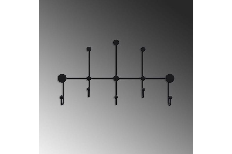 Metall Väggkrok Ranjita Svart - Svart - Förvaring - Sko- & klädförvaring - Klädhängare - Klädkrok