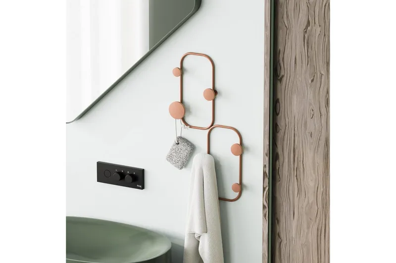 Metall Väggkrok Tivra Koppar - Koppar - Förvaring - Sko- & klädförvaring - Klädhängare - Klädkrok
