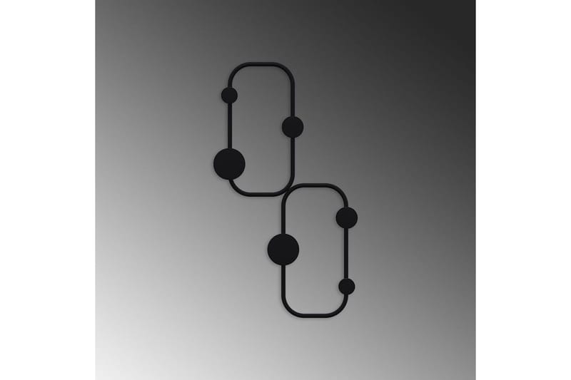 Metall Väggkrok Tivra Svart - Svart - Förvaring - Sko- & klädförvaring - Klädhängare - Klädkrok