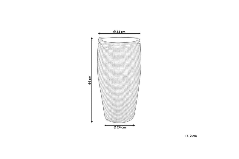 Korg Arrah Vit, Svart - Vit, Svart - Förvaring - Sko- & klädförvaring - Tvättkorgar