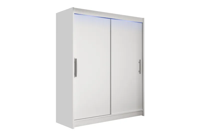 Leila Garderob 150x200 cm, Vit