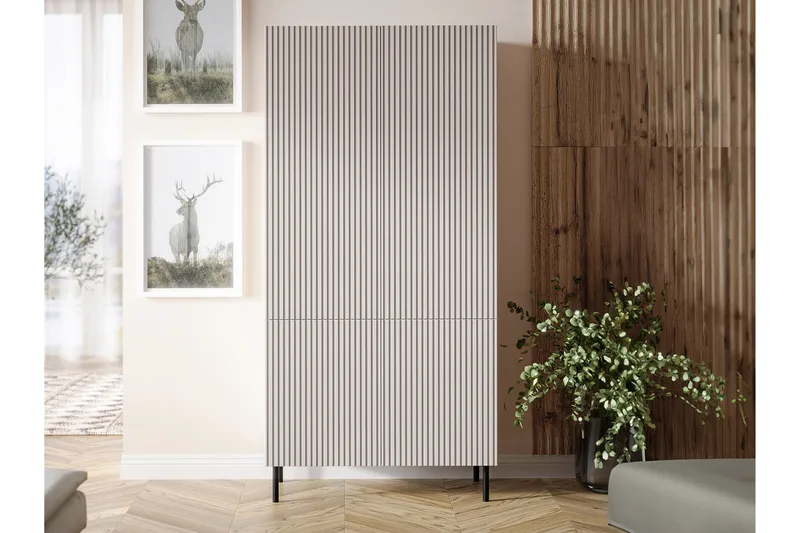 Lionel Garderob 90 cm - Kashmir - Förvaring - Sko- & klädförvaring - Garderober & garderobssystem