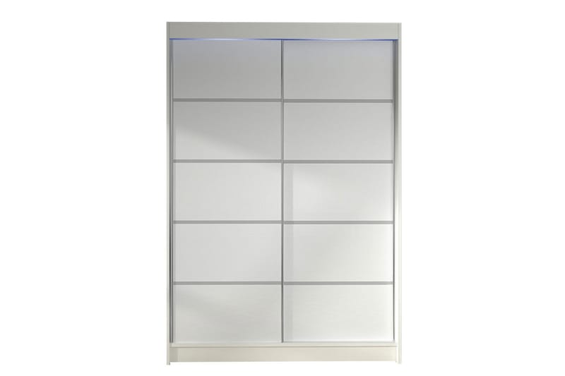 Liverpool Garderob 120x200 cm - Vit - Förvaring - Sko- & klädförvaring - Garderober & garderobssystem