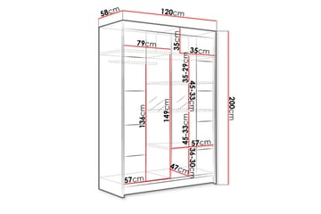 Liverpool Garderob - Förvaring - Sko- & klädförvaring - Garderober & garderobssystem