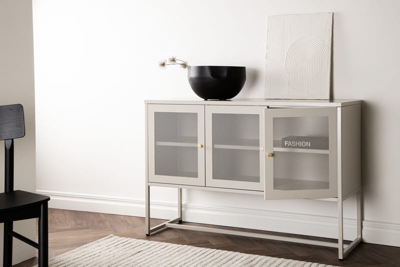 Malla Skåpsbyrå 120x40x80 cm - Beige - Förvaring - Förvaringsmöbler - Skänkar & sideboards