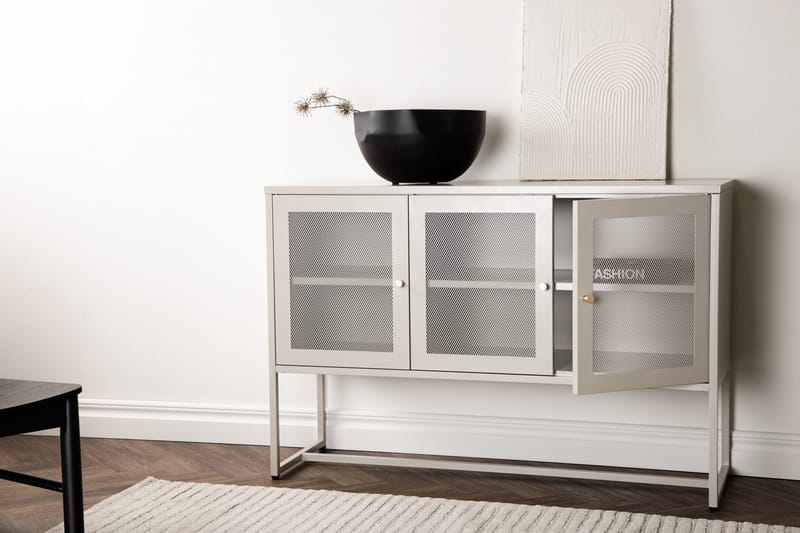 Malla Skåpsbyrå 120x40x80 cm - Beige - Förvaring - Förvaringsmöbler - Skänkar & sideboards