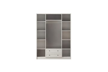 Meyra Garderob 140x210 cm - Vit - Förvaring - Sko- & klädförvaring - Garderober & garderobssystem