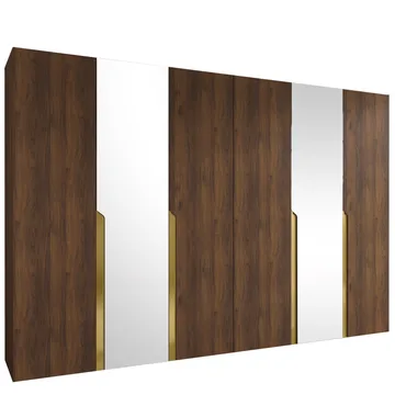 Milias Garderob med spegel 300x202 cm