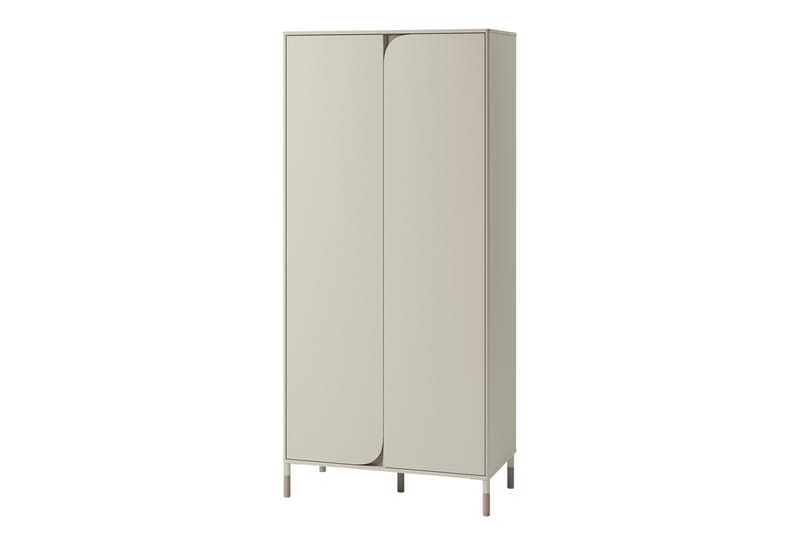 Monfort Garderob 92x201 cm - Beige - Förvaring - Sko- & klädförvaring - Garderober & garderobssystem