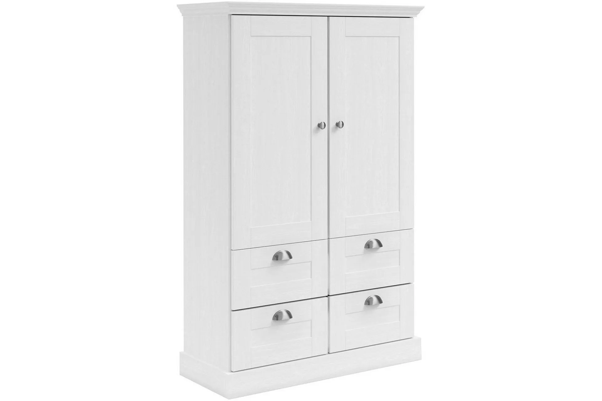 Motala Garderob 83x130 cm - Vit