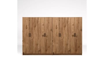 Olera Garderob 280x180 cm - Natur - Förvaring - Sko- & klädförvaring - Garderober & garderobssystem
