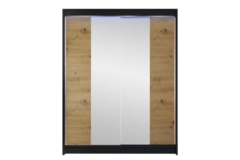 Pickering Garderob m. Spegel 150x200 cm, Brun