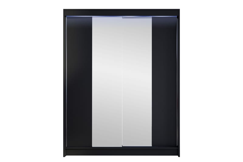Pickering Garderob m. Spegel 150x200 cm - Brun - Förvaring - Sko- & klädförvaring - Garderober & garderobssystem