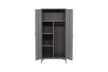 Piring Garderob 85x45x183 cm - Ljusgrå - Förvaring - Sko- & klädförvaring - Garderober & garderobssystem
