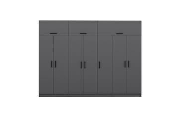 POOLBURN Garderob 315x235 cm Antracit