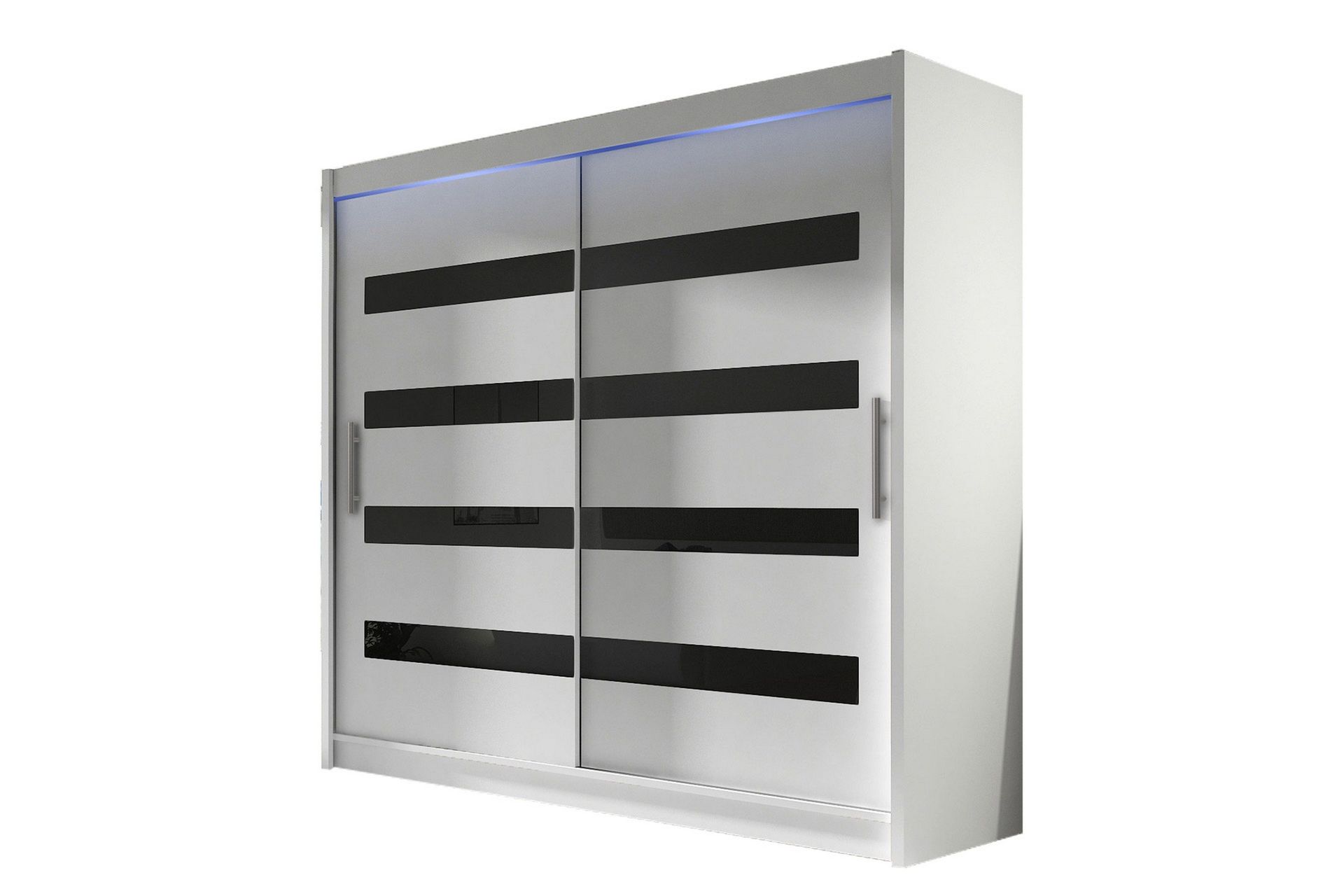 Prag Garderob 180x215 cm - Vit