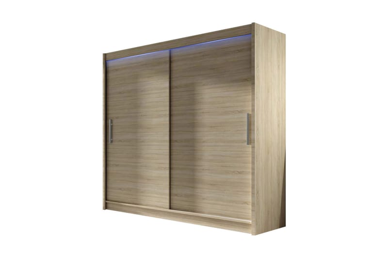 Prag Garderob 180x57x215 cm, Beige