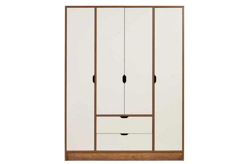 Ranko Garderob 140x182 cm - Multifärgad - Förvaring - Sko- & klädförvaring - Garderober & garderobssystem