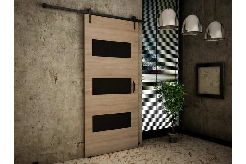 Retro Skjutdörr - Beige - Förvaring - Sko- & klädförvaring - Garderober & garderobssystem