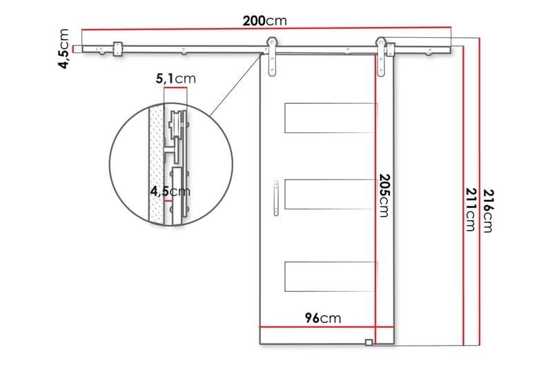 Retro Skjutdörr - Beige/Grå - Förvaring - Sko- & klädförvaring - Garderober & garderobssystem