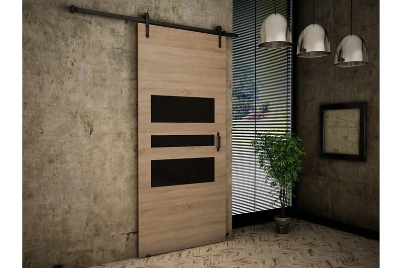 Retro Skjutdörr - Vit - Förvaring - Sko- & klädförvaring - Garderober & garderobssystem