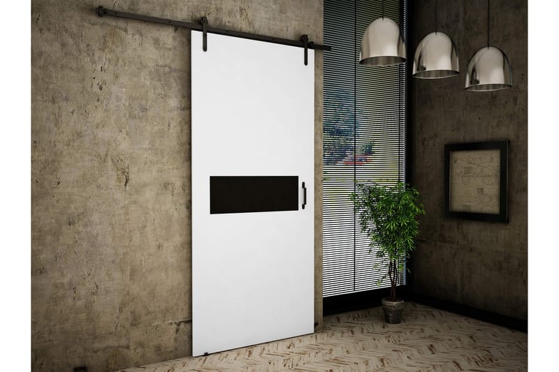 Retro Skjutdörr - Vit - Förvaring - Sko- & klädförvaring - Garderober & garderobssystem
