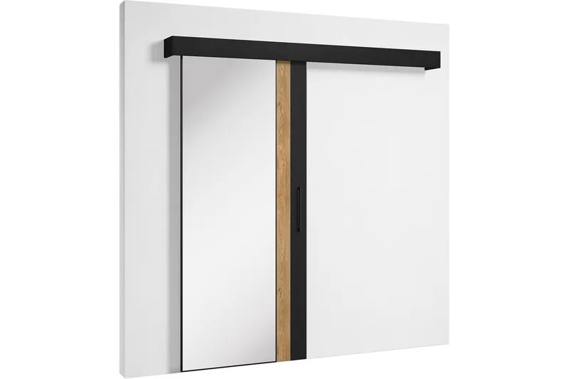 Rokaya Skjutdörr 96,5x205 cm, Svart