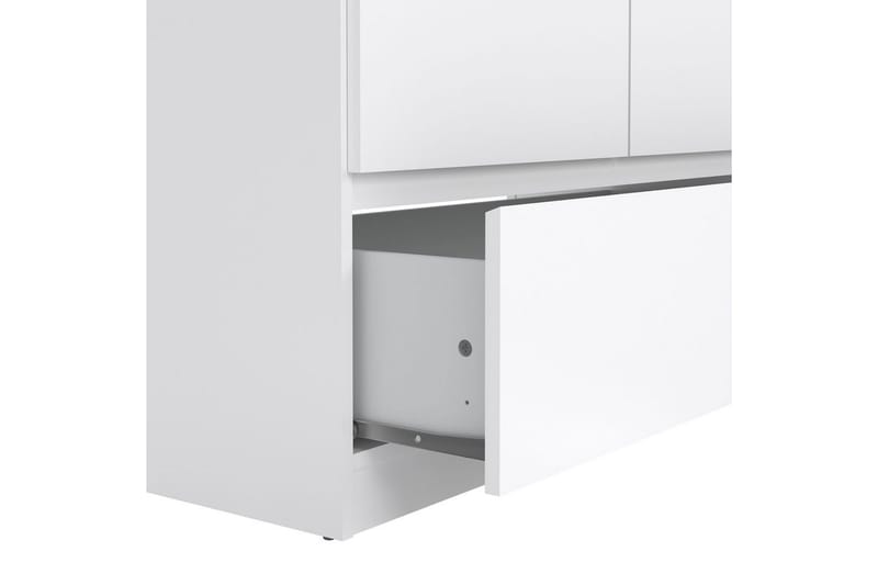 Salomns Garderob 99x201 cm - Vit - Förvaring - Sko- & klädförvaring - Garderober & garderobssystem