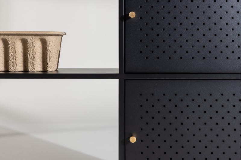 Salta Garderob 100x75 cm - Svart - Förvaring - Förvaringsmöbler - Skänkar & sideboards