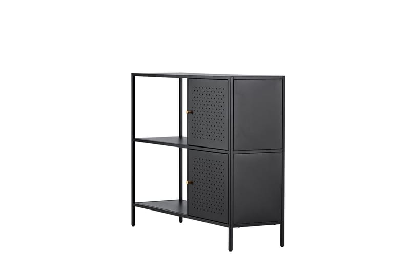 Salta Garderob 100x75 cm - Svart - Förvaring - Förvaringsmöbler - Skänkar & sideboards