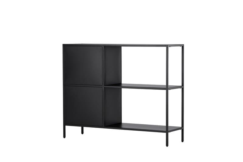 Salta Garderob 100x75 cm - Svart - Förvaring - Förvaringsmöbler - Skänkar & sideboards