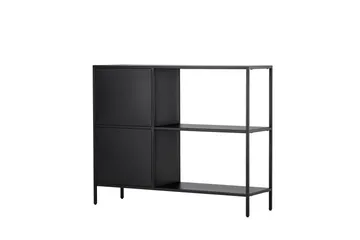 Salta Garderob 100x75 cm - Svart - Förvaring - Förvaringsmöbler - Skänkar & sideboards