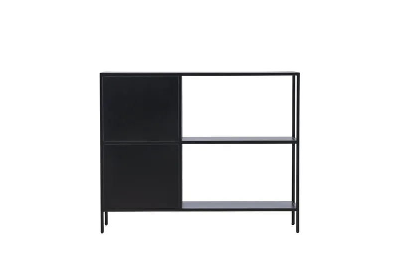 Salta Garderob 100x75 cm - Svart - Förvaring - Förvaringsmöbler - Skänkar & sideboards