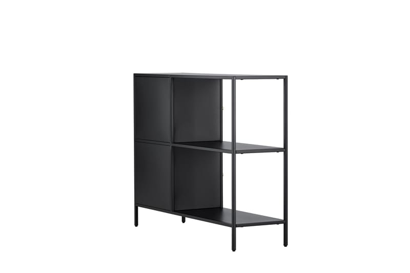 Salta Garderob 100x75 cm - Svart - Förvaring - Förvaringsmöbler - Skänkar & sideboards
