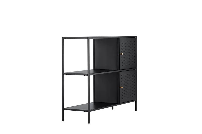 Salta Garderob 100x75 cm - Svart - Förvaring - Förvaringsmöbler - Skänkar & sideboards