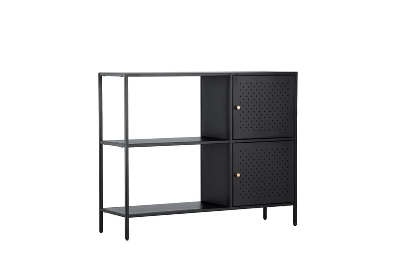Salta Garderob 100x75 cm - Svart - Förvaring - Förvaringsmöbler - Skänkar & sideboards