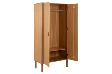 Samay Garderob 100x200 cm - Natur - Förvaring - Sko- & klädförvaring - Garderober & garderobssystem