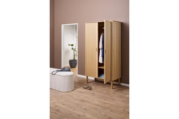 Samay Garderob 100x200 cm - Natur - Förvaring - Sko- & klädförvaring - Garderober & garderobssystem